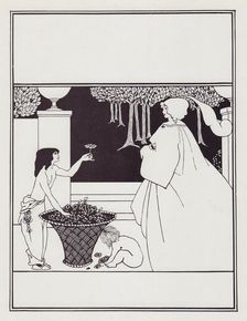Cover Design for The Yellow Book, Vol IV, 1894. Creator: Aubrey Beardsley