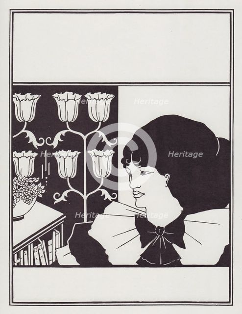 Cover Design for The Yellow Book, Vol II, 1894. Creator: Aubrey Beardsley.
