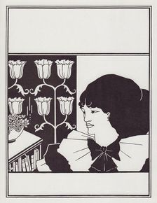 Cover Design for The Yellow Book, Vol II, 1894. Creator: Aubrey Beardsley