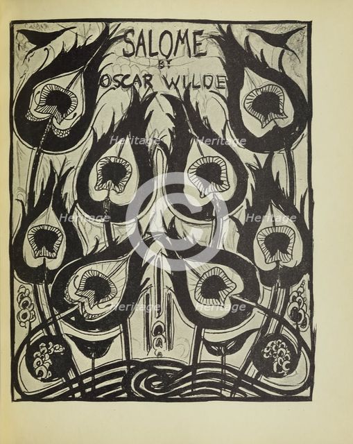 Cover design for Salome, 1907. Creator: Aubrey Beardsley.