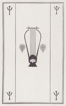 Cover Design to Sappho, 1895. Creator: Aubrey Beardsley