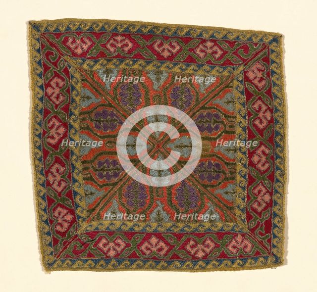 Cover (Dress Fabric), Iran, 19th century. Creator: Unknown.