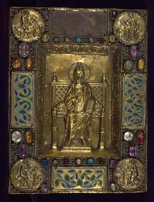 Cover for a psalter, late 19th-early 20th century. Creator: Unknown