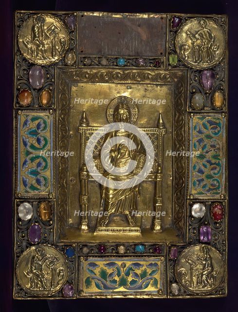 Cover for a psalter, late 19th-early 20th century. Creator: Unknown.