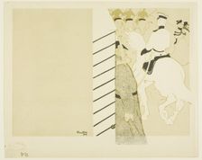 Cover for Babylone d'Allemagne, 1894. Creator: Henri de Toulouse-Lautrec