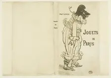 Cover for Jouets de Paris, 1900, published 1901. Creator: Henri de Toulouse-Lautrec