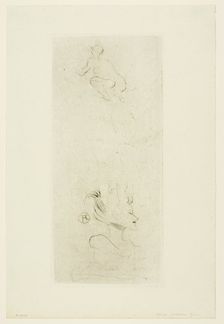 Cover for La Tribu d'Isidore, 1897. Creator: Henri de Toulouse-Lautrec