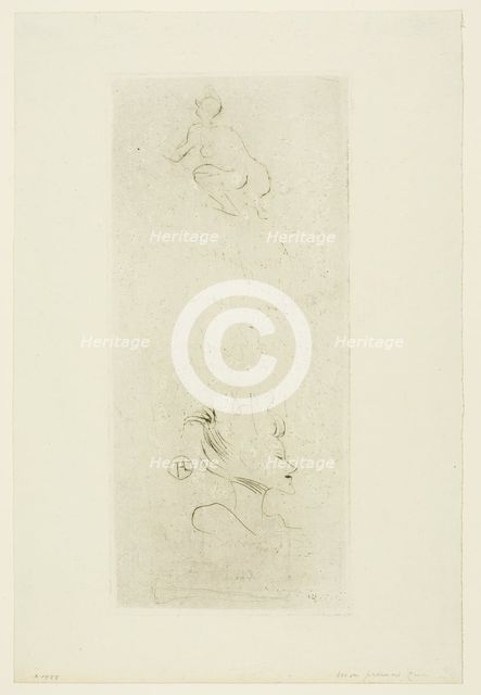 Cover for La Tribu d'Isidore, 1897. Creator: Henri de Toulouse-Lautrec.