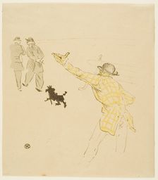 Cover for Le Fardeau de la Liberté, 1897. Creator: Henri de Toulouse-Lautrec