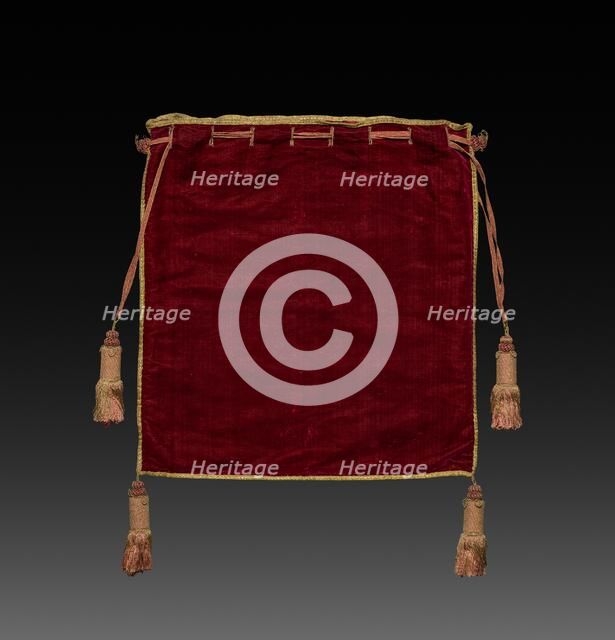 Cover for Lord Chancellor's Burse (Purse), 1700s. Creator: Unknown.