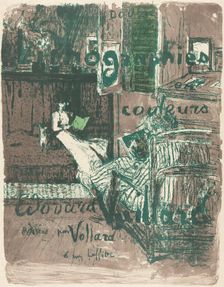 Cover for the Album "Paysages et intérieurs", 1899. Creator: Edouard Vuillard