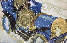 Cover for the Christmas issue of the magazine 'La Vie au Grand Air', 1904. Artist: Unknown