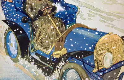 Cover for the Christmas issue of the magazine 'La Vie au Grand Air', 1904. Artist: Unknown