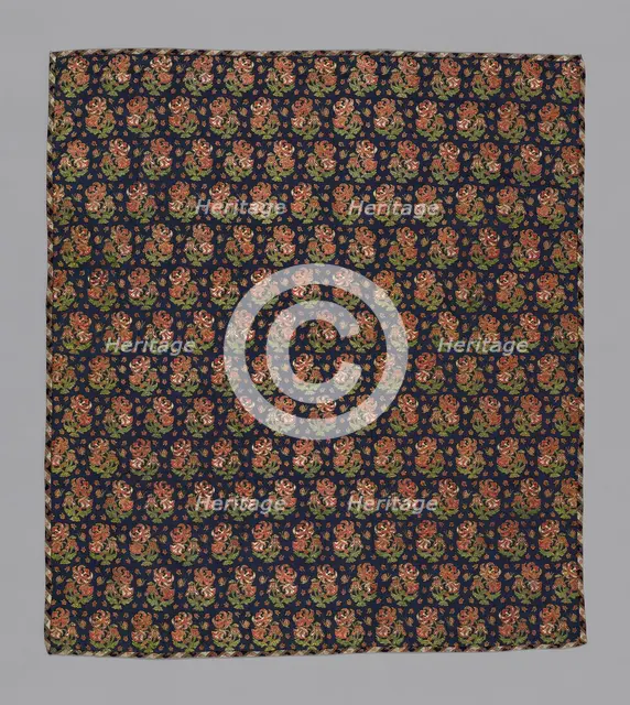Cover (Furnishing Fabric), Iran, 19th century. Creator: Unknown.