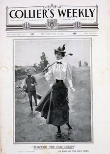Cover of "Collier's Weekly", American, July 29, 1899. Creator: Unknown
