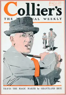 Cover of "Collier's" weekly magazine, May 12, 1917. Creator: Unknown