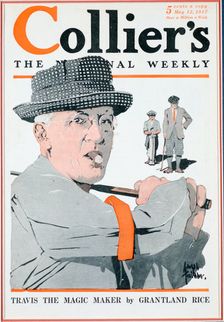 Cover of "Collier's" weekly magazine, May 12, 1917. Creator: Unknown