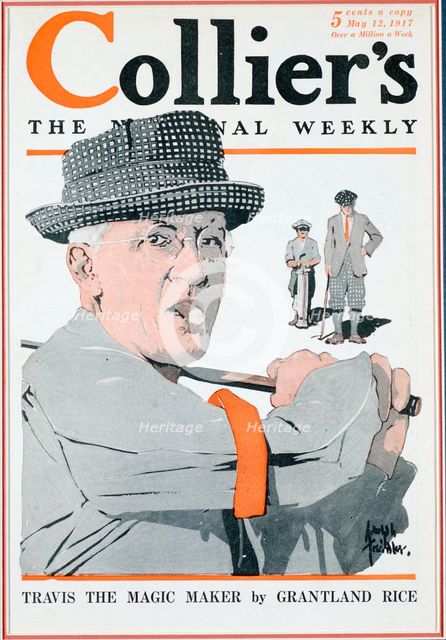 Cover of "Collier's" weekly magazine, May 12, 1917. Creator: Unknown.