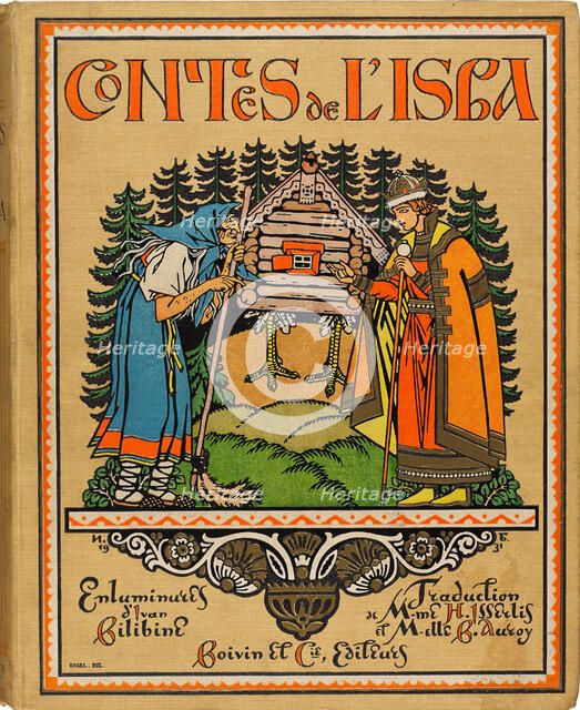 Cover of "Contes de l'Isba", 1931. Creator: Bilibin, Ivan Yakovlevich (1876-1942).