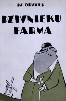 Cover of a Latvian translation of George Orwell's "Animal Farm", 1954. Creator: Unknown