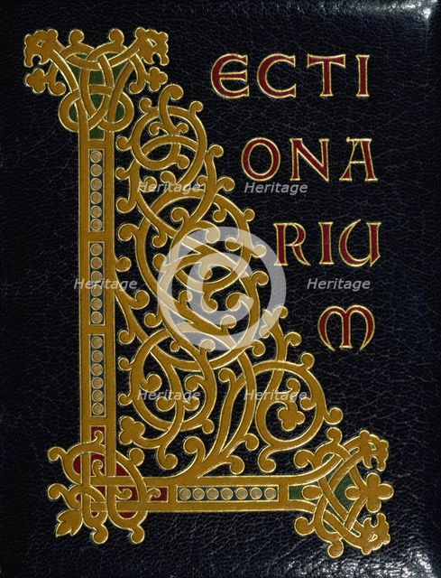 Cover of a lectionary, late 19th-early 20th century.  Creator: Léon Gruel.