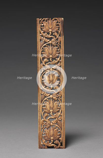 Cover of a Palm Leaf, 1700s. Creator: Unknown.
