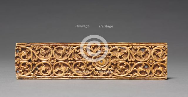 Cover of a Palm-Leaf Manuscript, 1600s. Creator: Unknown.