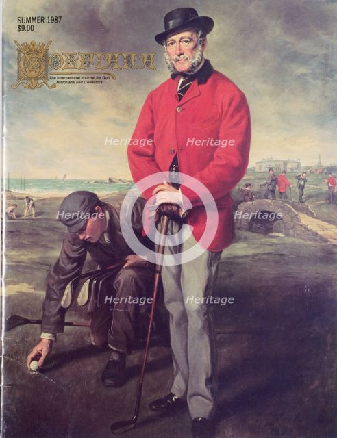 Cover of "Golfiana", American, summer 1987. Creator: Unknown.