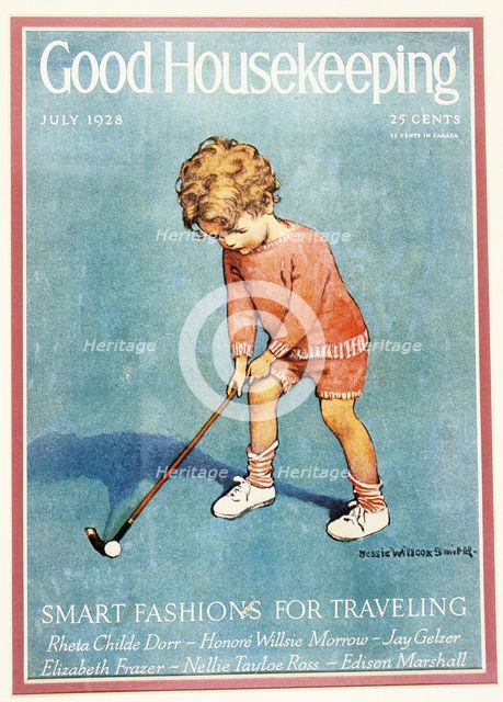 Cover of "Good Housekeeping" magazine, American, July 1928. Creator: Unknown.