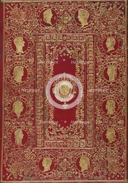 Cover of "Facta et dicta memorabilia", 1471.  Creator: Unknown.