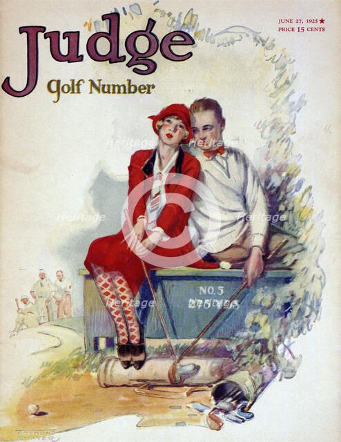 Cover of Judge magazine, American, June 1925. Artist: Unknown