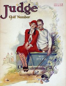 Cover of "Judge" magazine, American, June 1925. Creator: Unknown
