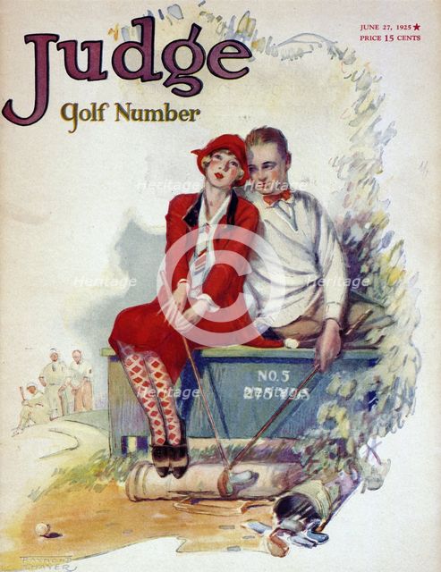 Cover of "Judge" magazine, American, June 1925. Creator: Unknown.