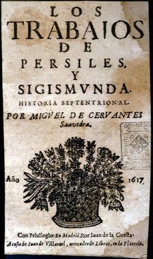 Cover of Los trabajos de Persiles y Sigismunda (Works of Persiles and Sigismunda) by Miguel de …