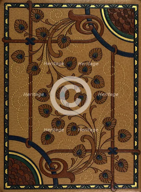 Cover of "La Sandale Ailée", 1914. Creators: Unknown, Léon Gruel.