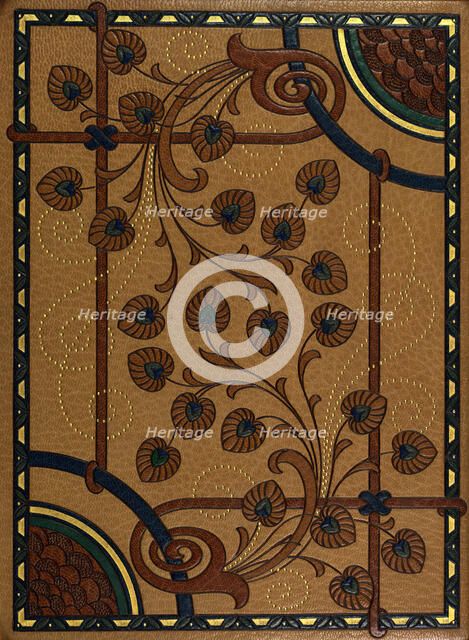 Cover of "La Sandale Ailée", 1914. Creators: Unknown, Léon Gruel.