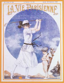 Cover of La Vie Parisienne, French magazine, 23 September 1922