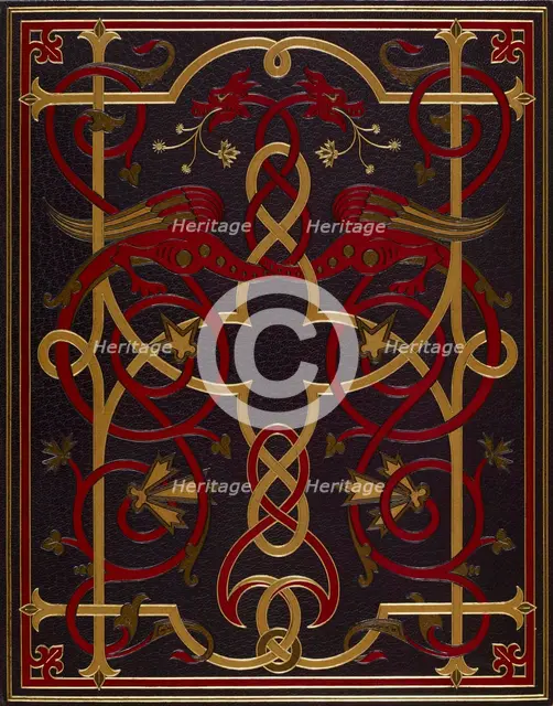 Cover of "Le Roi des Aulnes" (Der Erlkönig), 1904.  Creator: Léon Gruel.