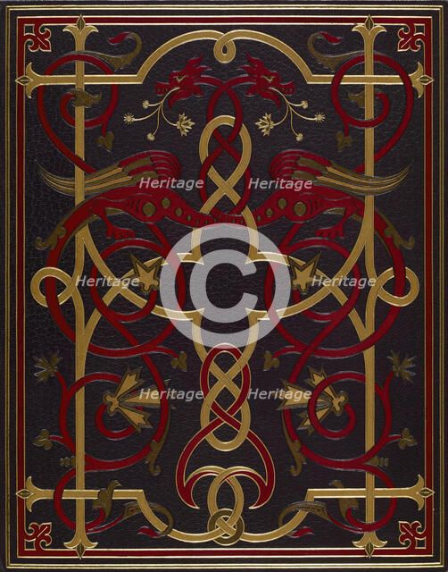 Cover of "Le Roi des Aulnes" (Der Erlkönig), 1904.  Creator: Léon Gruel.