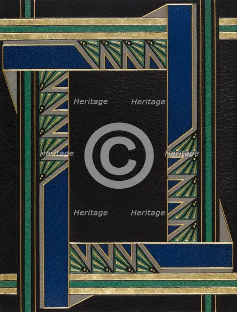 Cover of "Les Ballades Françaises", 1927.  Creator: Paul Gruel.