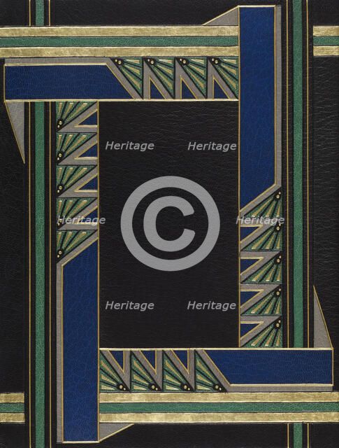 Cover of "Les Ballades Françaises", 1927.  Creator: Paul Gruel.