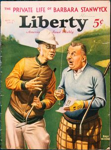 Cover of Liberty magazine, American, September 1932. Creator: Unknown