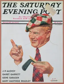 Cover of "Saturday Evening Post", August 1935. Creator: Unknown