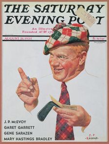 Cover of "Saturday Evening Post", August 1935. Creator: Unknown