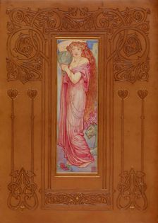 Cover of "Recuyell of the Historyes of Troye", volume 2, 1892. Creator: Cedric Chivers