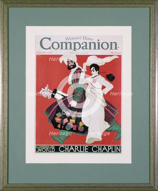 Cover of Woman's Home Companion magazine, September 1933. Artist: Unknown