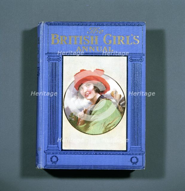 Cover of "The British Girl's Annual", 1923. Creator: Unknown.