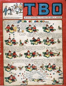 Cover of the children's magazine TBO Barcelona, II era, No. 11