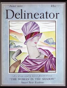 Cover of "The Delineator", June 1927. Creator: Unknown
