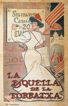 Cover of the humor magazine La Esquella de la Torratxa special issue on the occasion of the ac…